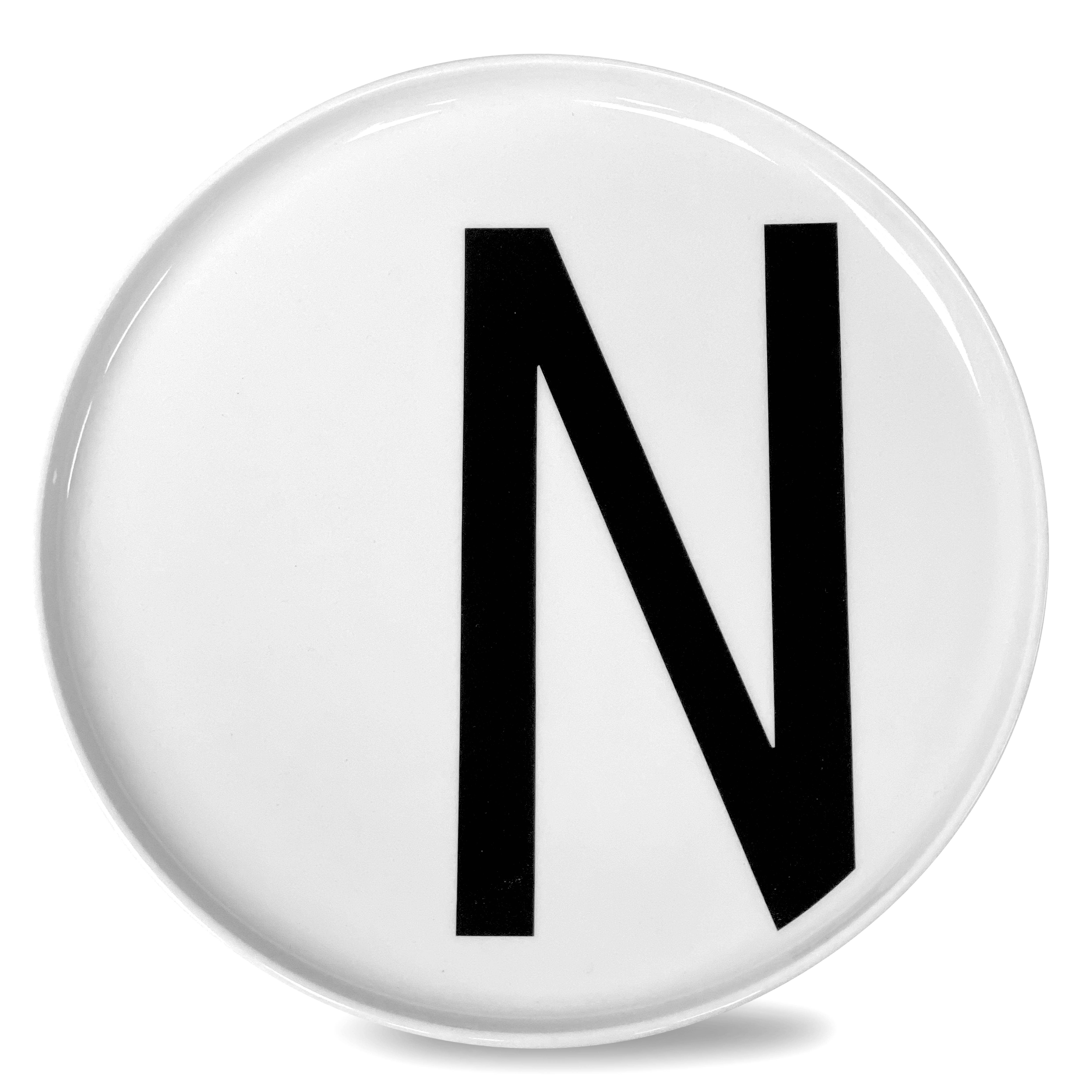 Goldscherben - Vente Assiettes/plats/bols de décoration - Assiette avec lettres de l’alphabet A à Z - cadeau personnalisé avec prénom13