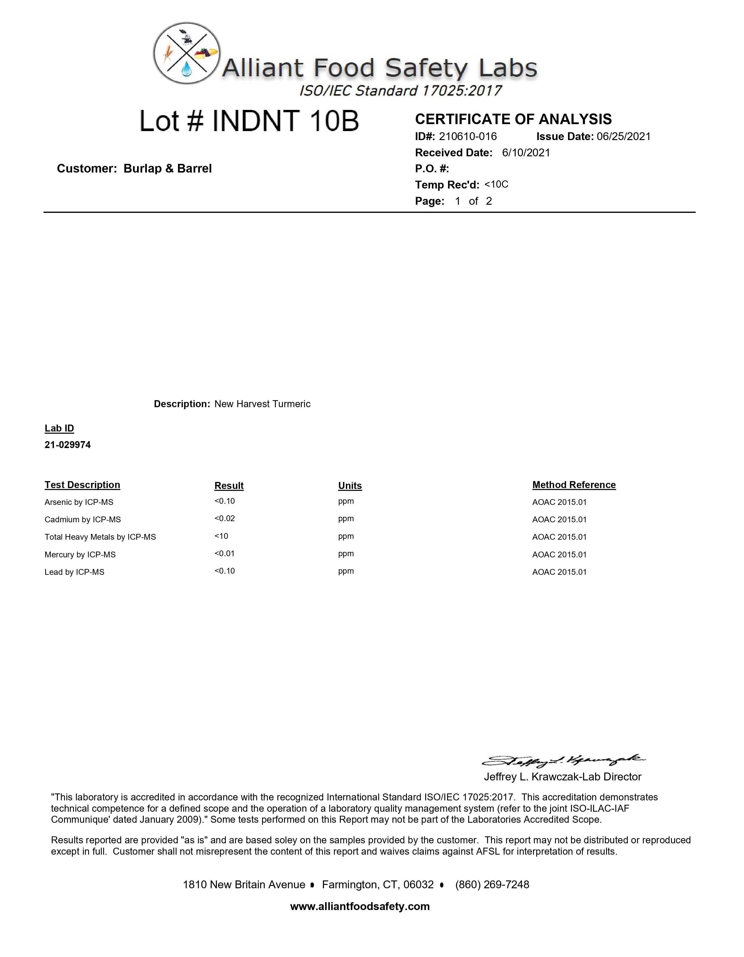 Burlap & Barrel - Wholesale Dried Spice - New Harvest Turmeric - Single Origin Spice & Seasoning6