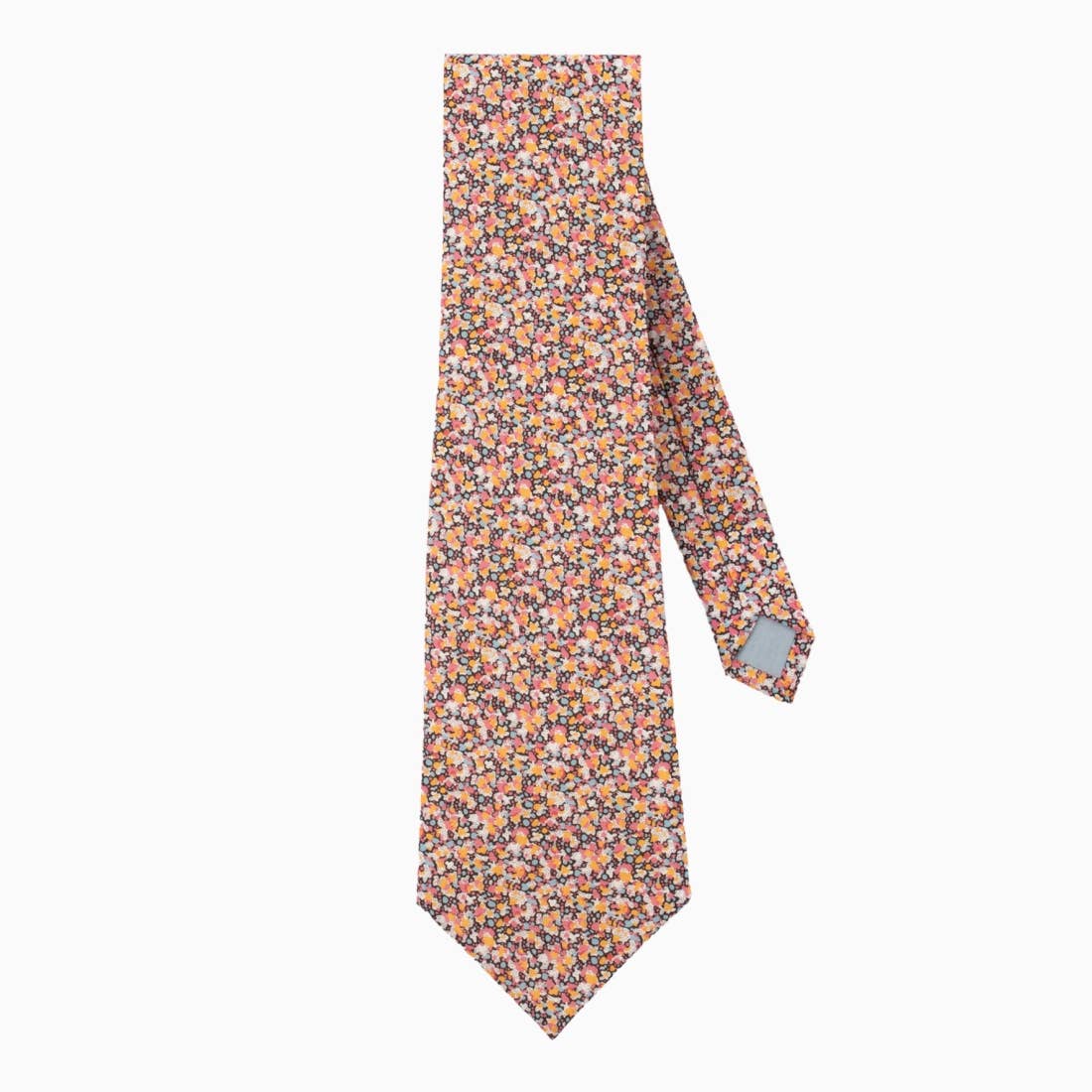 Le Colonel - Wholesale Necktie - Men's - Liberty Pepper tie orange / gray0