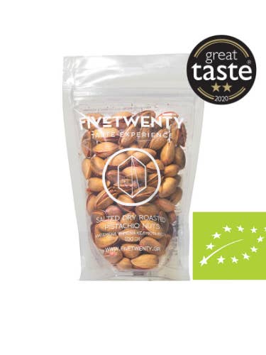 BIO Pistachio nuts 100g (salted, zip-bag) for wholesale by FiveTwenty Taste Experience