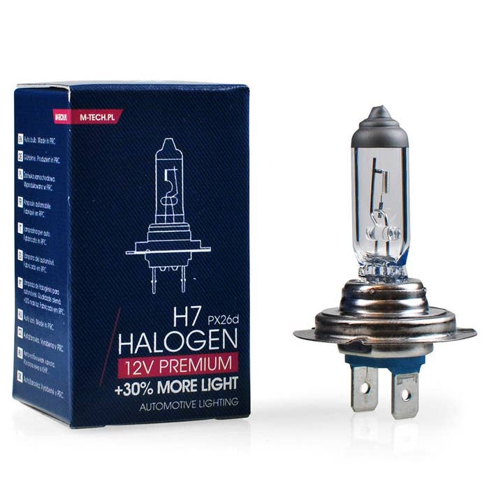 S&U FairTrade UG - Wholesale Light Bulb/Puck - Halogen lamp M-TECH Premium H7 55W PX26d 12V0