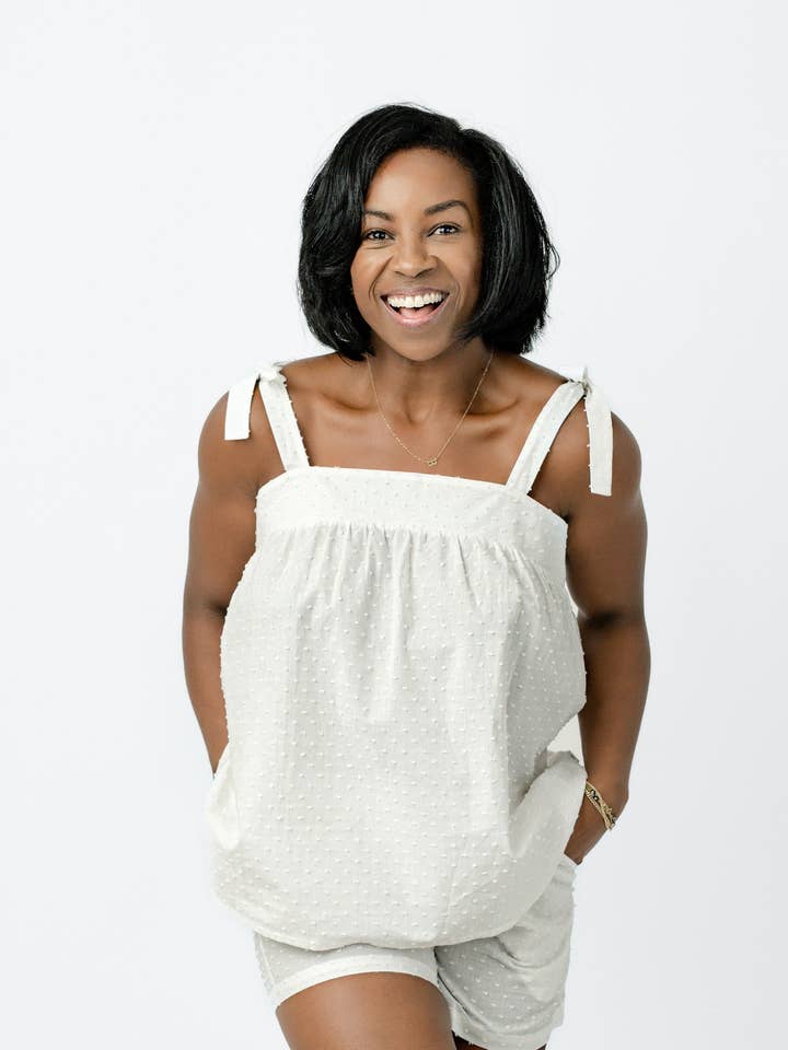 Dobby Day Bridal Cami Short Set for wholesale by Imbali Charleston