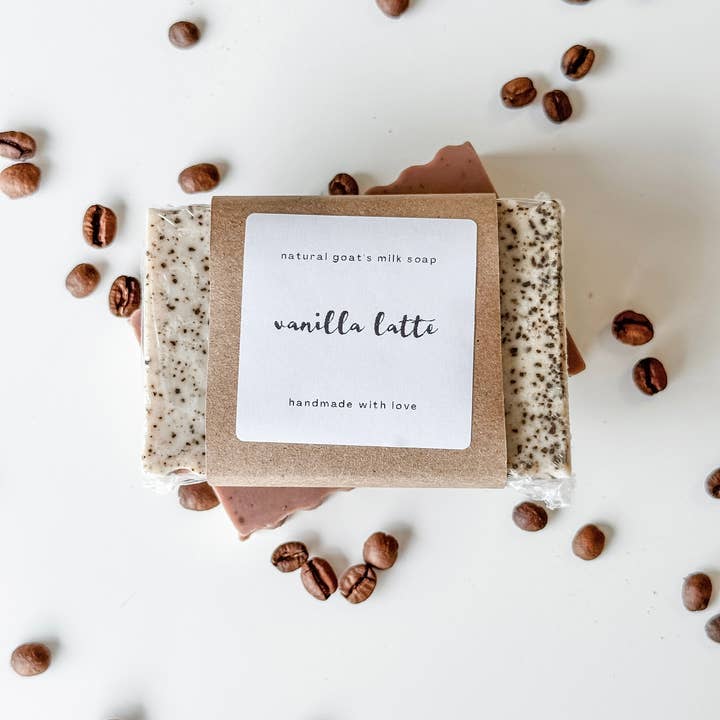 Aspen Essence - Wholesale Bar Soap - Vanilla Latte Soap | Coffee Scrub Bar2