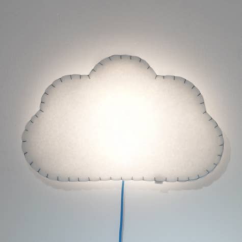 LAMPADA DA PARETE SOFTLIGHT CLOUD. BLU per la vendita all'ingrosso da parte di BuoKids