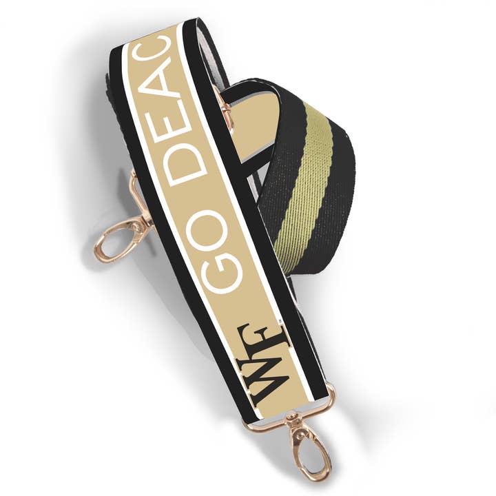 Patterned Shoulder Strap 1.5" - Wake Forest for wholesale by Desden