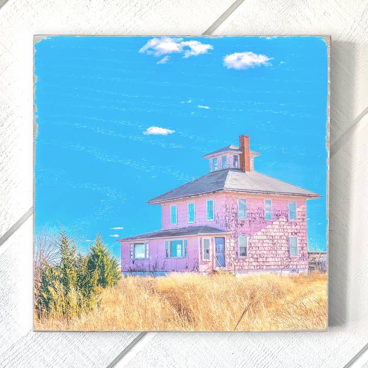 El arte mural de la Casa Rosada para venta al por mayor de Simply Grateful