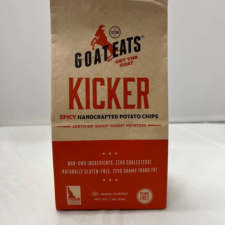 Kicker Potato Chips - 1 oz. for wholesale by The G.O.A.T. Brand