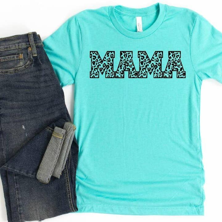 Mama mit Gepard Einzelfarbe (Erwachsene) für den Großhandel von Heat Transfer Hub