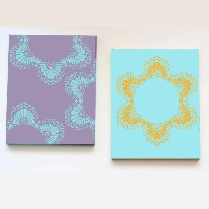 CrafTreat - Wholesale Stencil/craft die - CrafTreat Lace Doily Stencil 6x6 Inches1