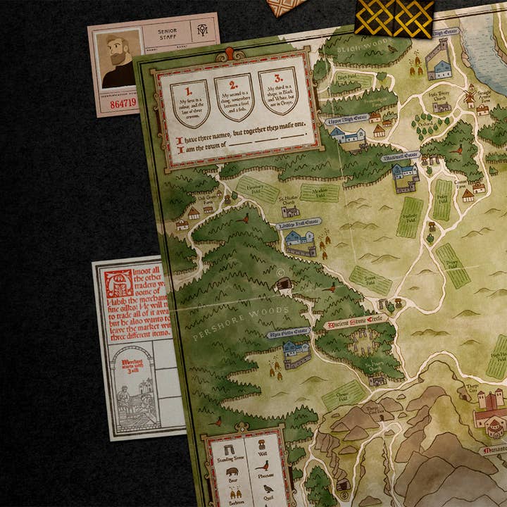 History Mysteries - Wholesale Board Game - 'The Medieval Mishap' Family Friendly Puzzle Game