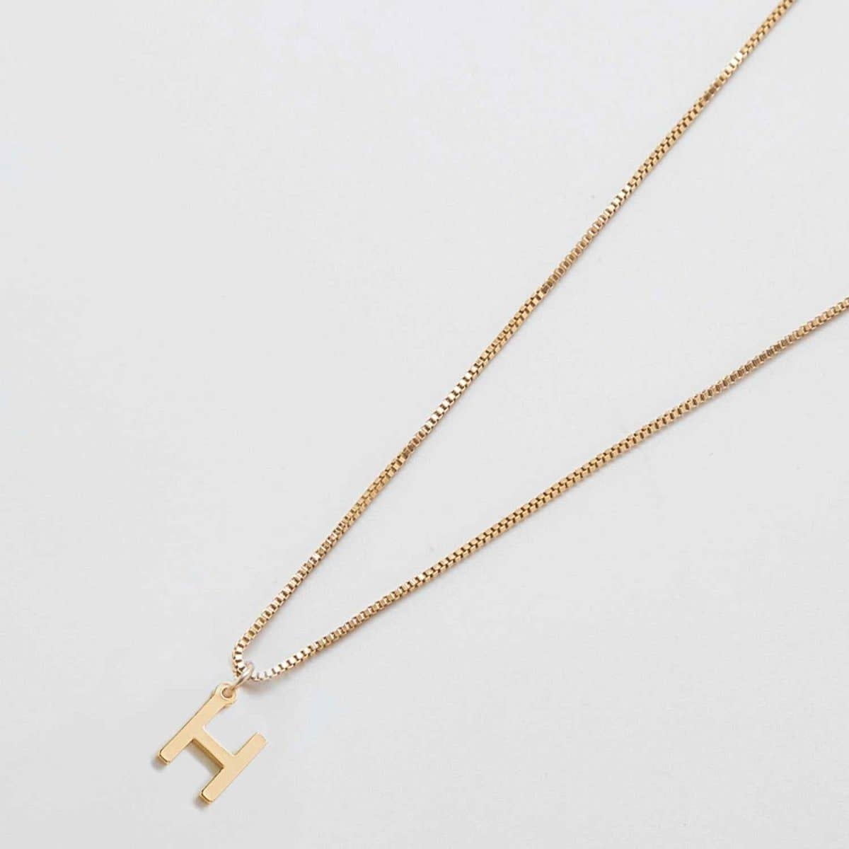 Admiral Row Jewelry - Wholesale Pendant/Charm Necklace - 14k Gold Filled Dainty Initial Charm Necklace - Gift Jewelry8