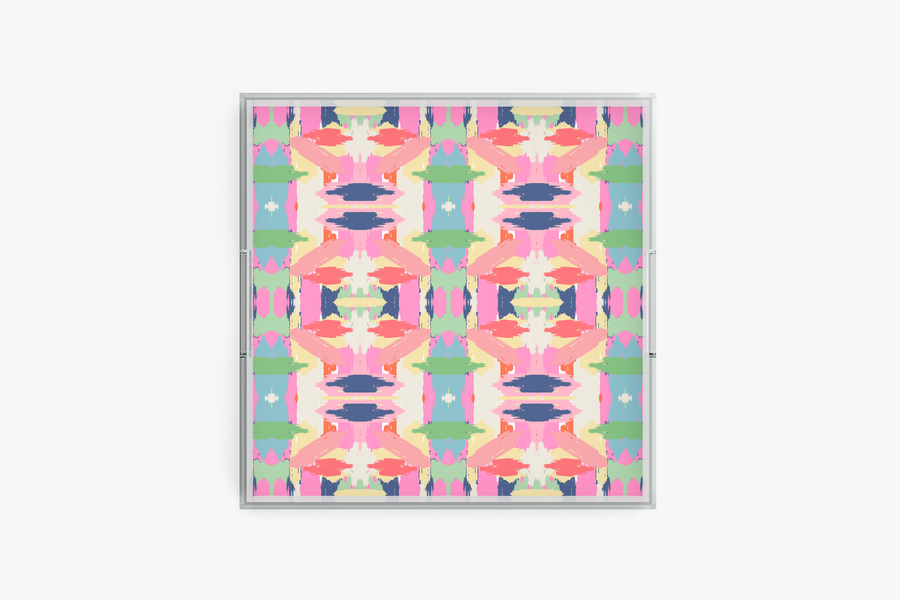 Clairebella Personalized Gifts & Pillows - Wholesale Decorative Tray - Mila Acrylic Tray | Acrylic Tray | Dinner Table Trays11