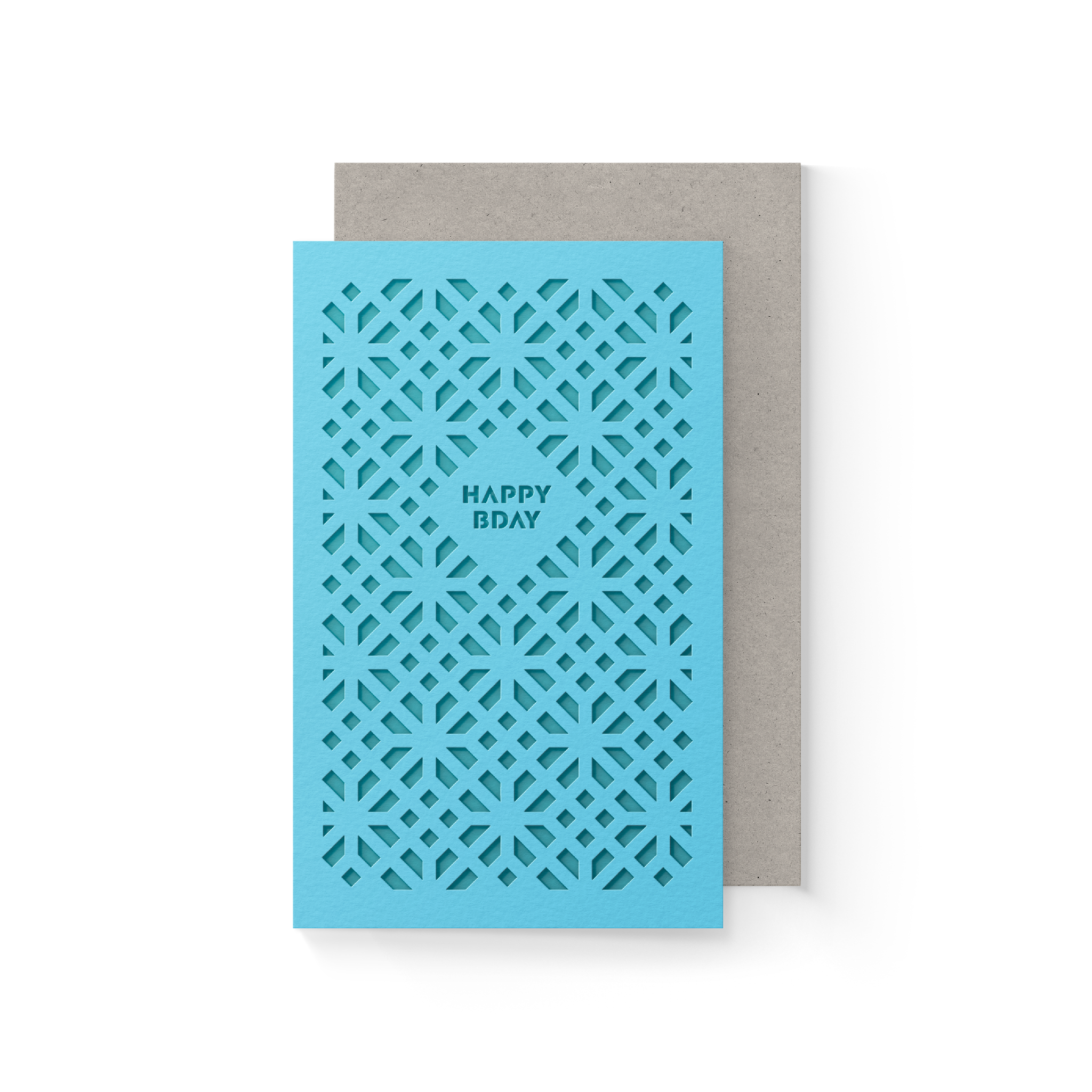 Dear Beni - Wholesale Birthday Card - Happy Bday Diamond Mini Layered Card3