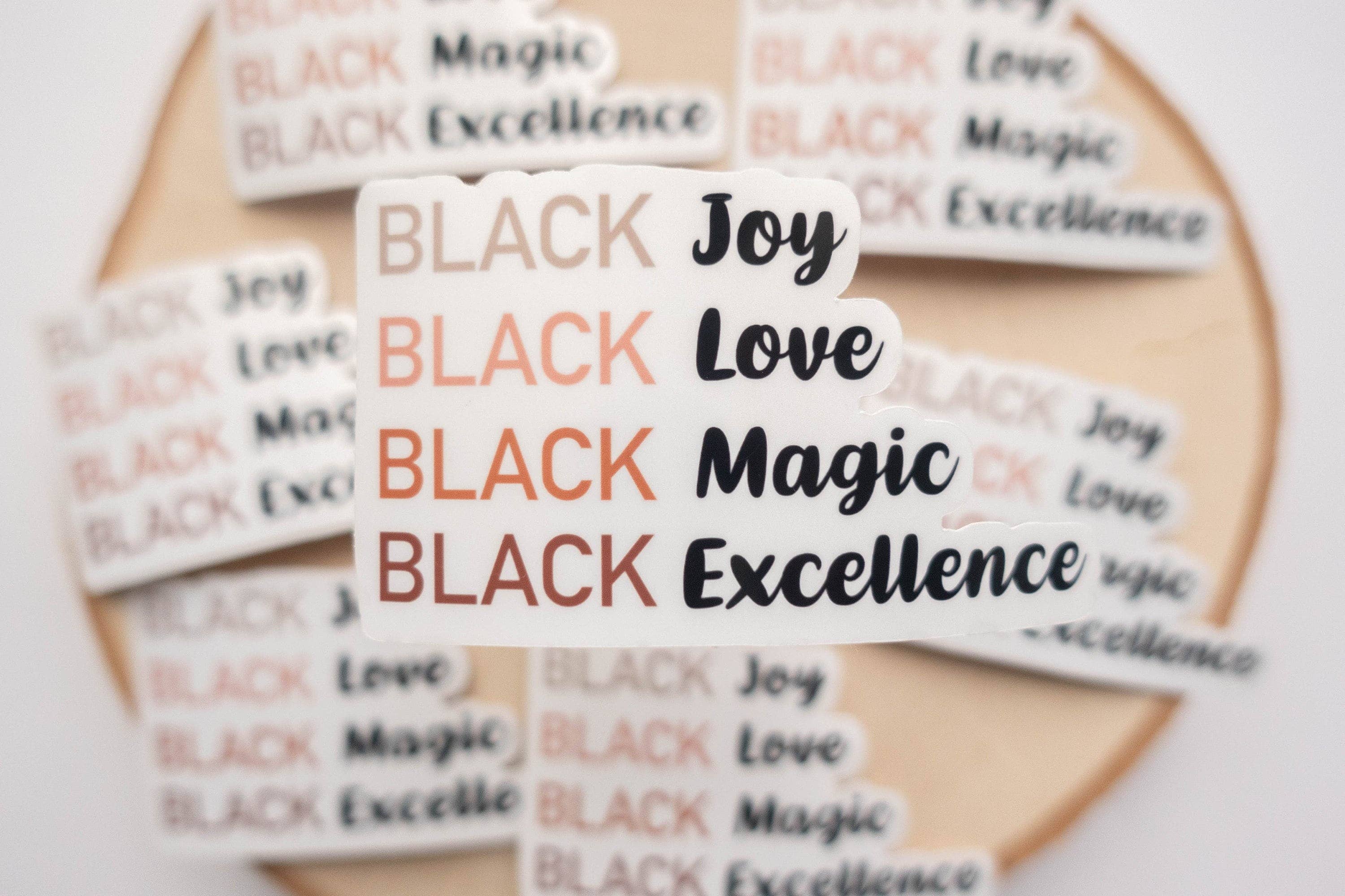 Syera Love & Co. - Wholesale Sticker - Black Joy, Black Girl Magic, BLM Vinyl Stickers for Laptops1