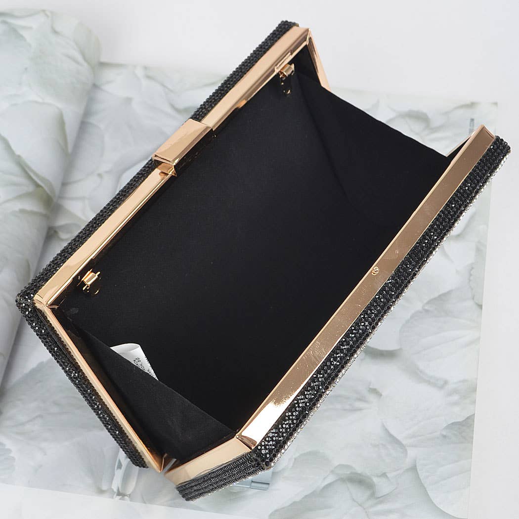 3AM BY H&D ACCESSORIES - Wholesale Clutch Bag - Women's - Rhinestone Fashion Express Clutch4