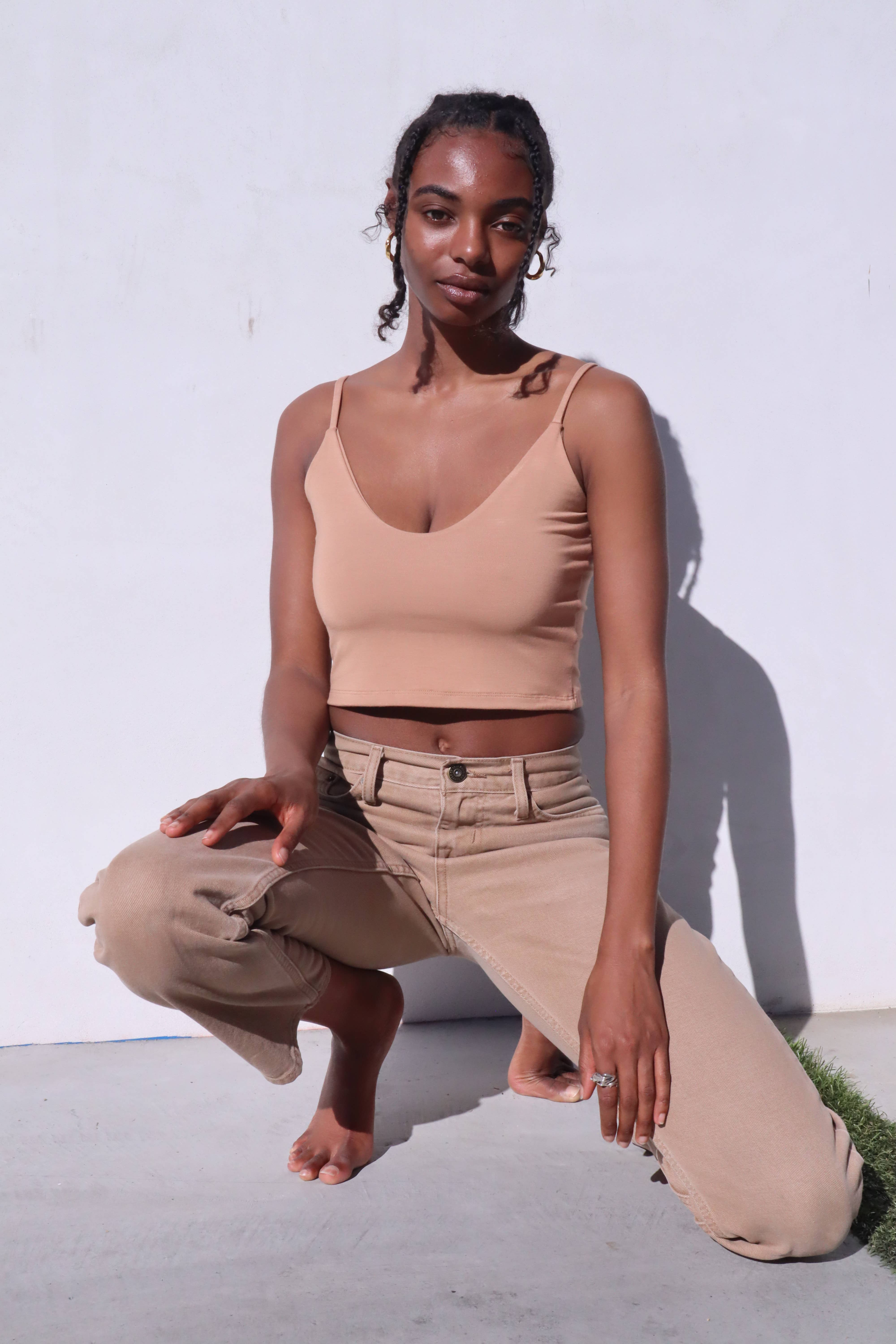 Boob-eez - Wholesale Camisole - Women's - The Kyla - Double Layer Crop18