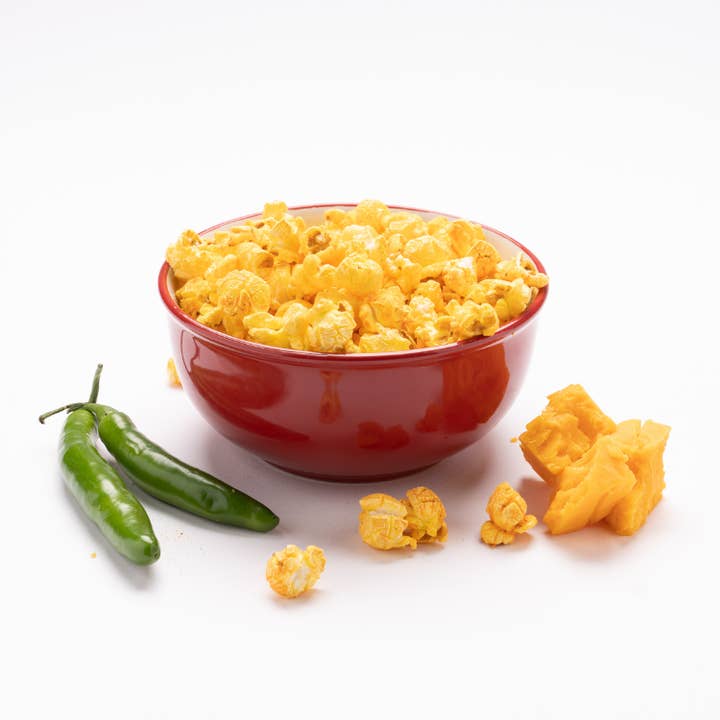 Robinson's Popcorn Jalapeno Cheddar for wholesale by Robinsons Popcorn