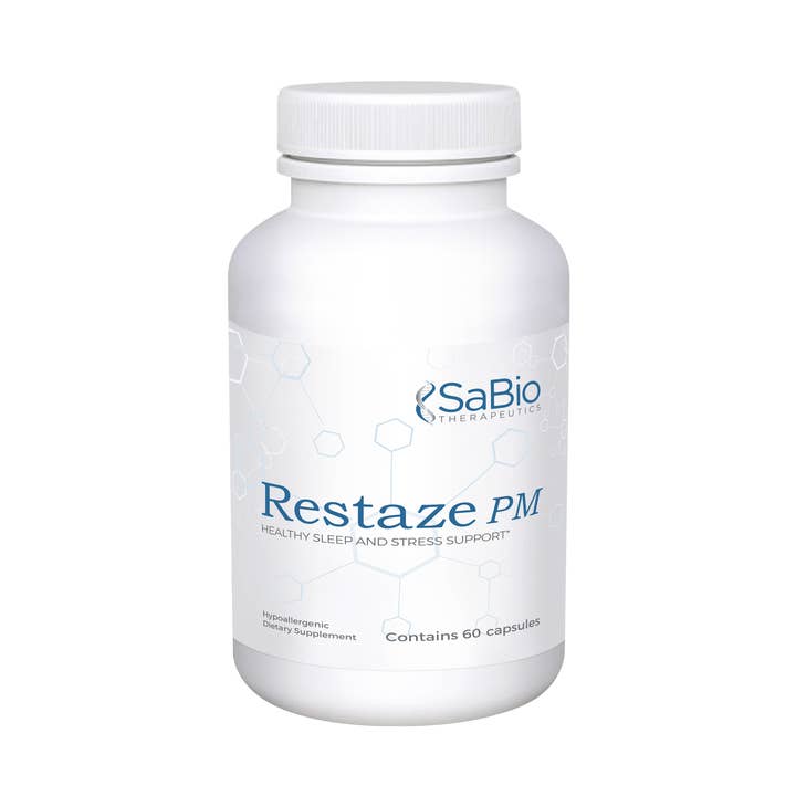 Restaze PM - Sleep & Stress Support for wholesale by SaBio Therapeutics