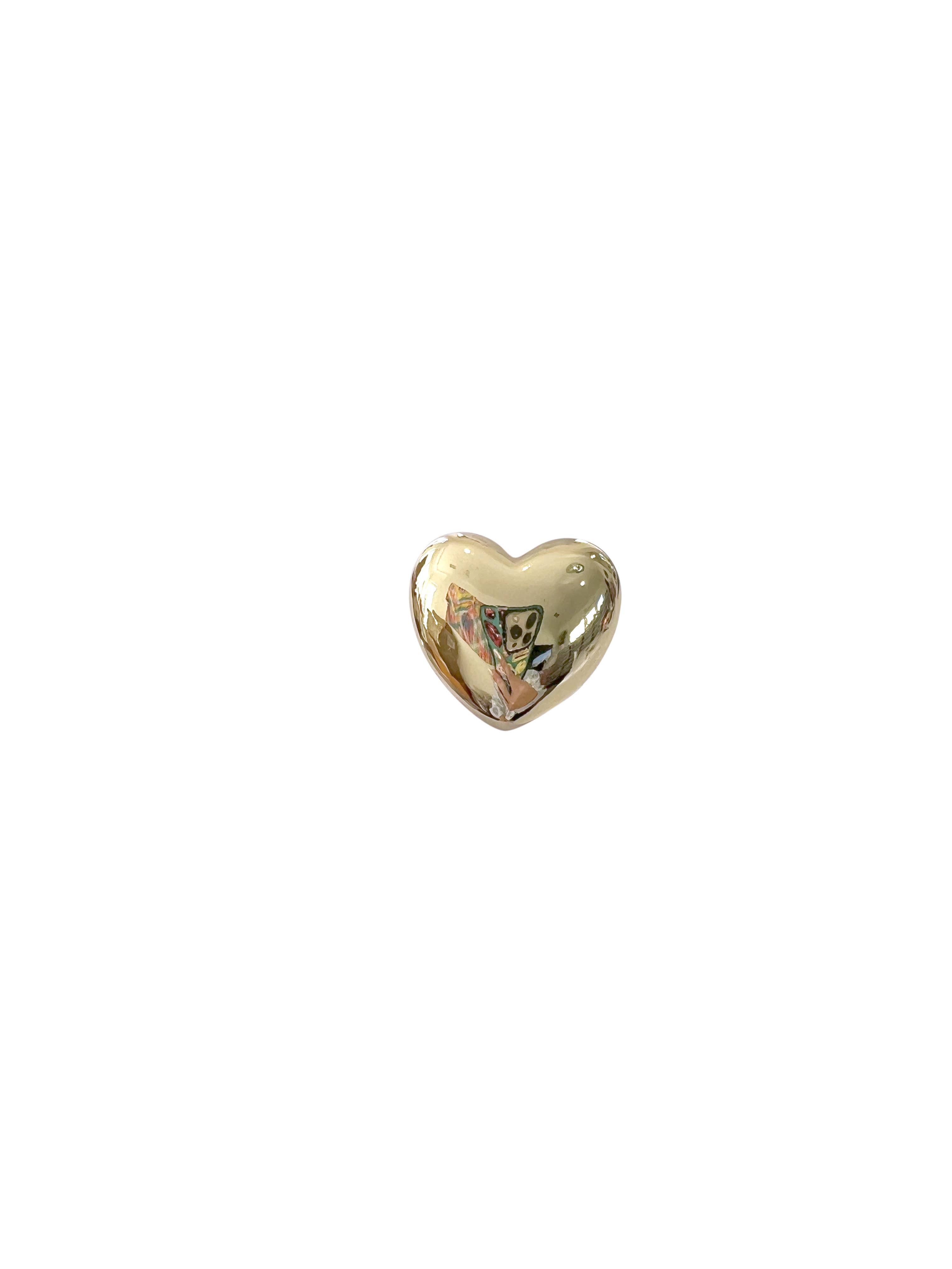 Gemelli - Wholesale Cocktail/Statement Ring - Solid Heart Ring0