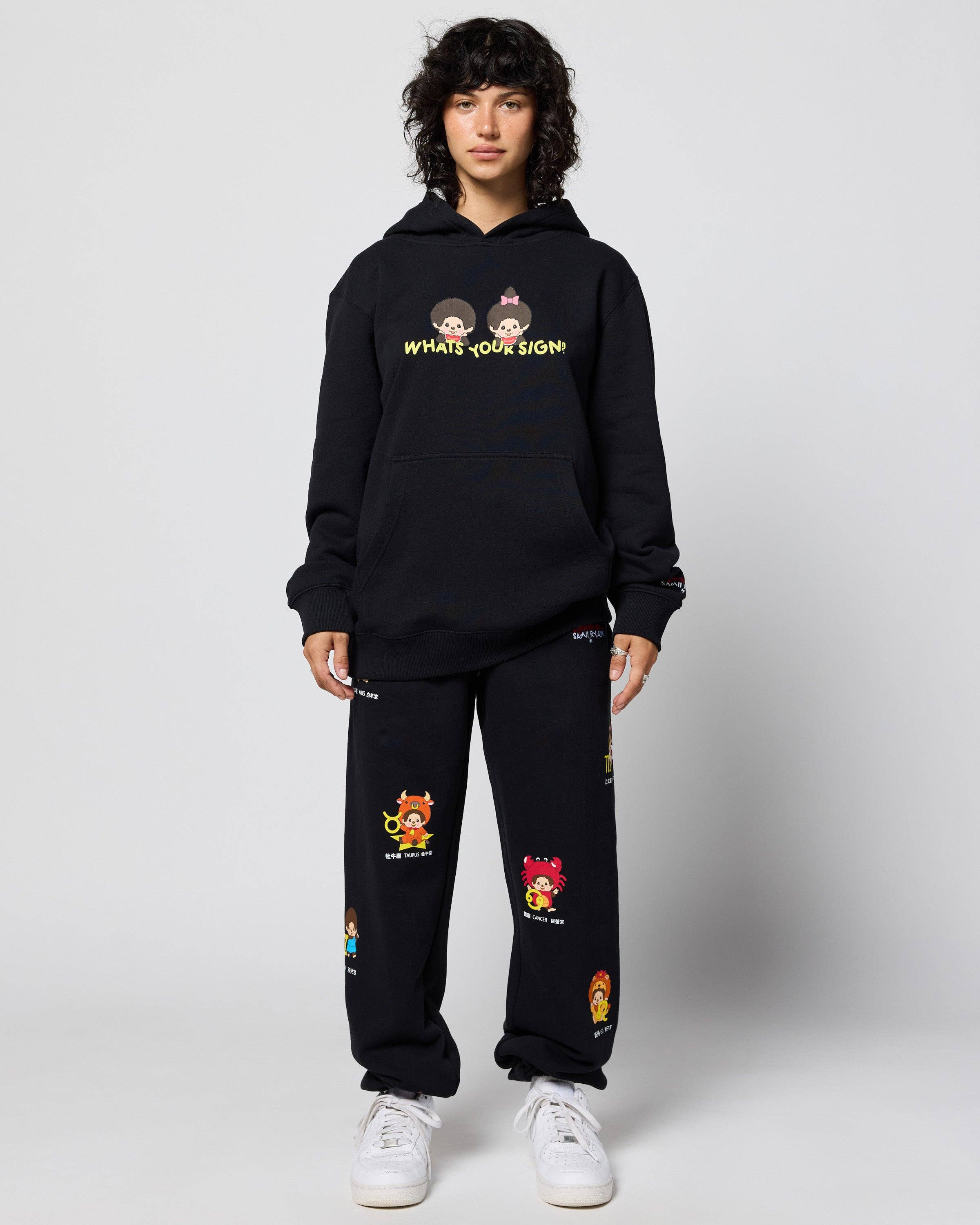 SAMII RYAN - Wholesale Hoodie - Women's - Monchhichi™ What's Your Sign Hoodie2