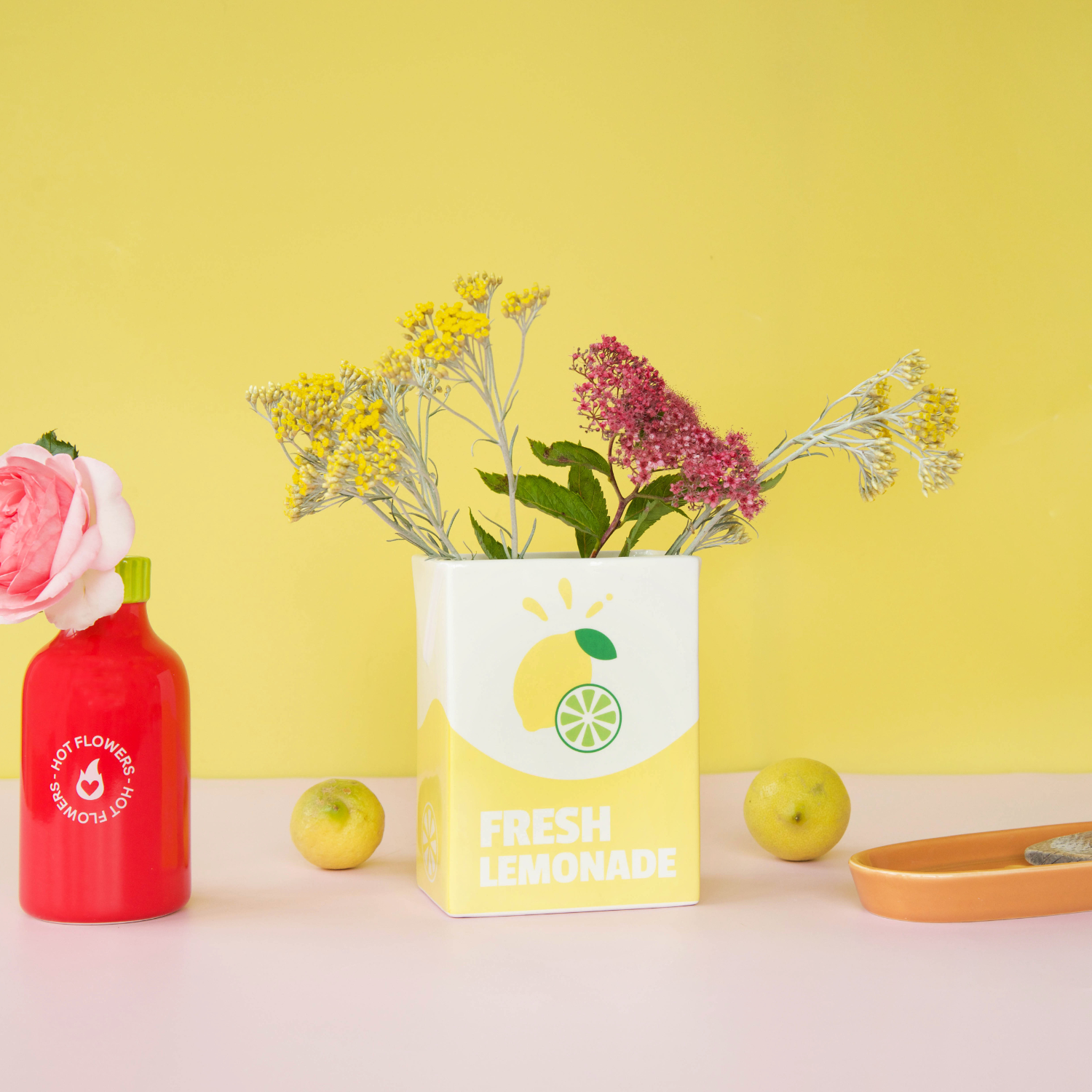 L'expressionist - Wholesale Vase - Lemonade brick vase2