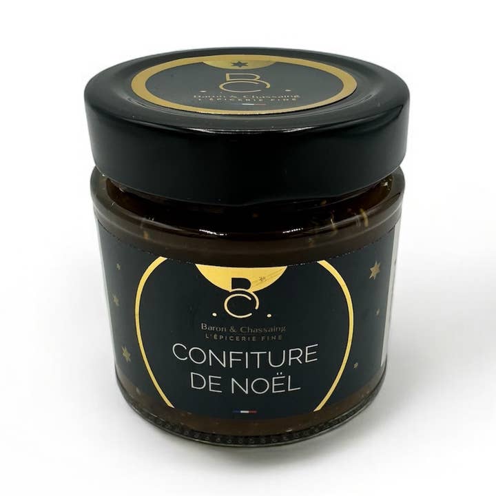 Confiture de Noël pour la vente par Baron & Chassaing