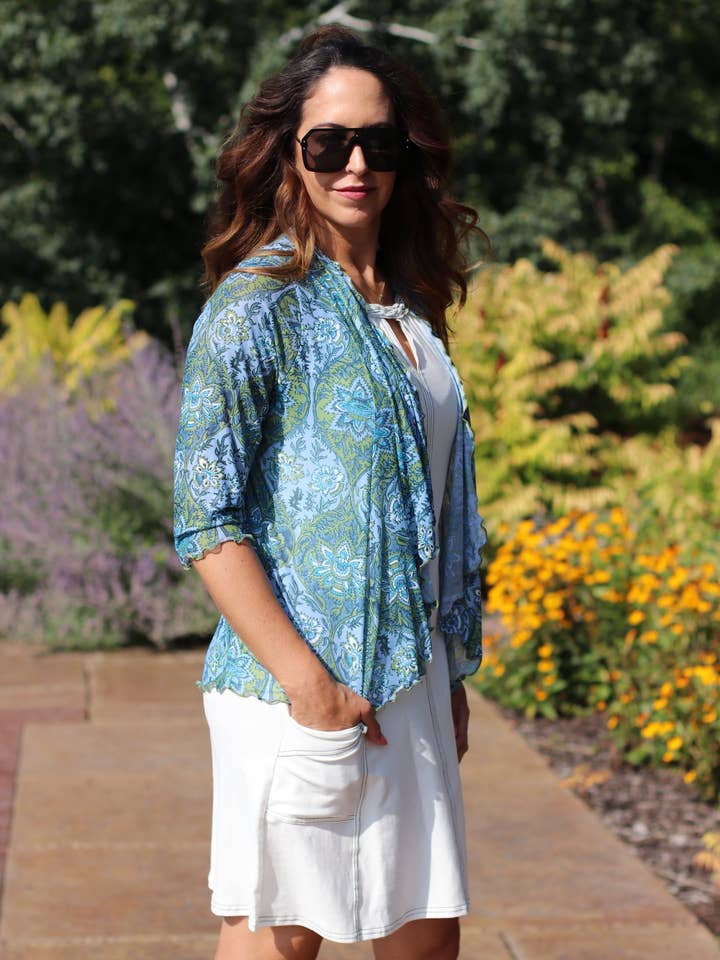 5212 - Alice Mesh Cardi for engroshandel hos Laura Hlavac