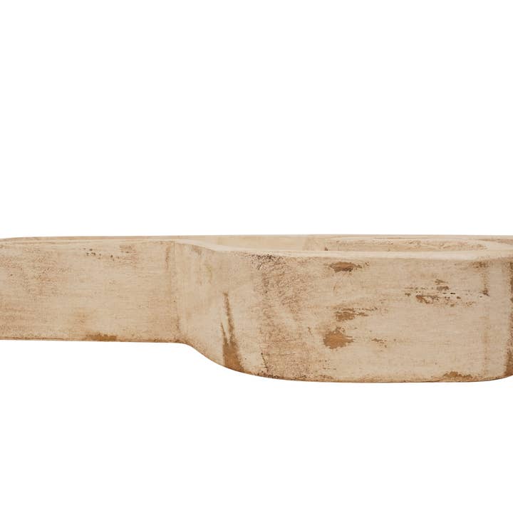 My Amigos Imports - Wholesale Candle Holder - Cactus Bowl-10 x 14 inch-Carved-Candle Ready-4 Color Choices9