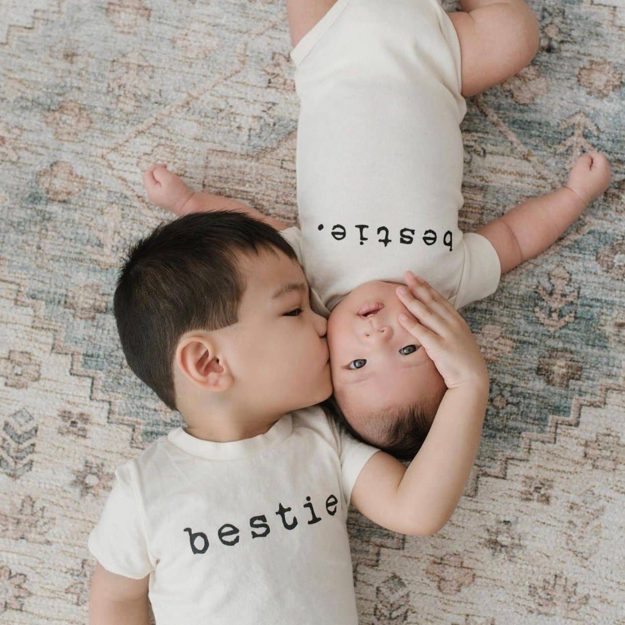 Tenth & Pine - Wholesale Bodysuit (Non-Footed) - Baby - Bestie Organic Cotton Baby Bodysuit Short Sleeve2