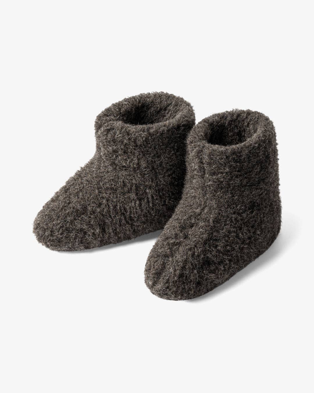 The Cozy Sheep – Engroshandel Hjemmesko - Børn – Kids slippers – Dark Grey (High model)