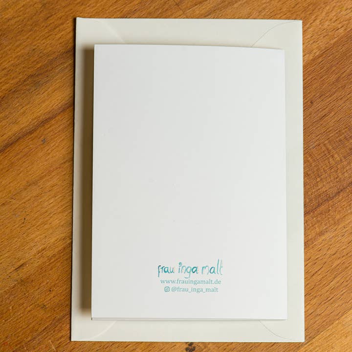 Frau Inga Malt - Wholesale Everyday Greeting Card - Condolence card1
