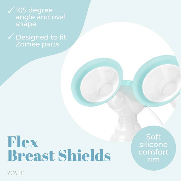 Zomee - Wholesale Nursing Pillow/Pad - Maternity - Flex Breast Shields3