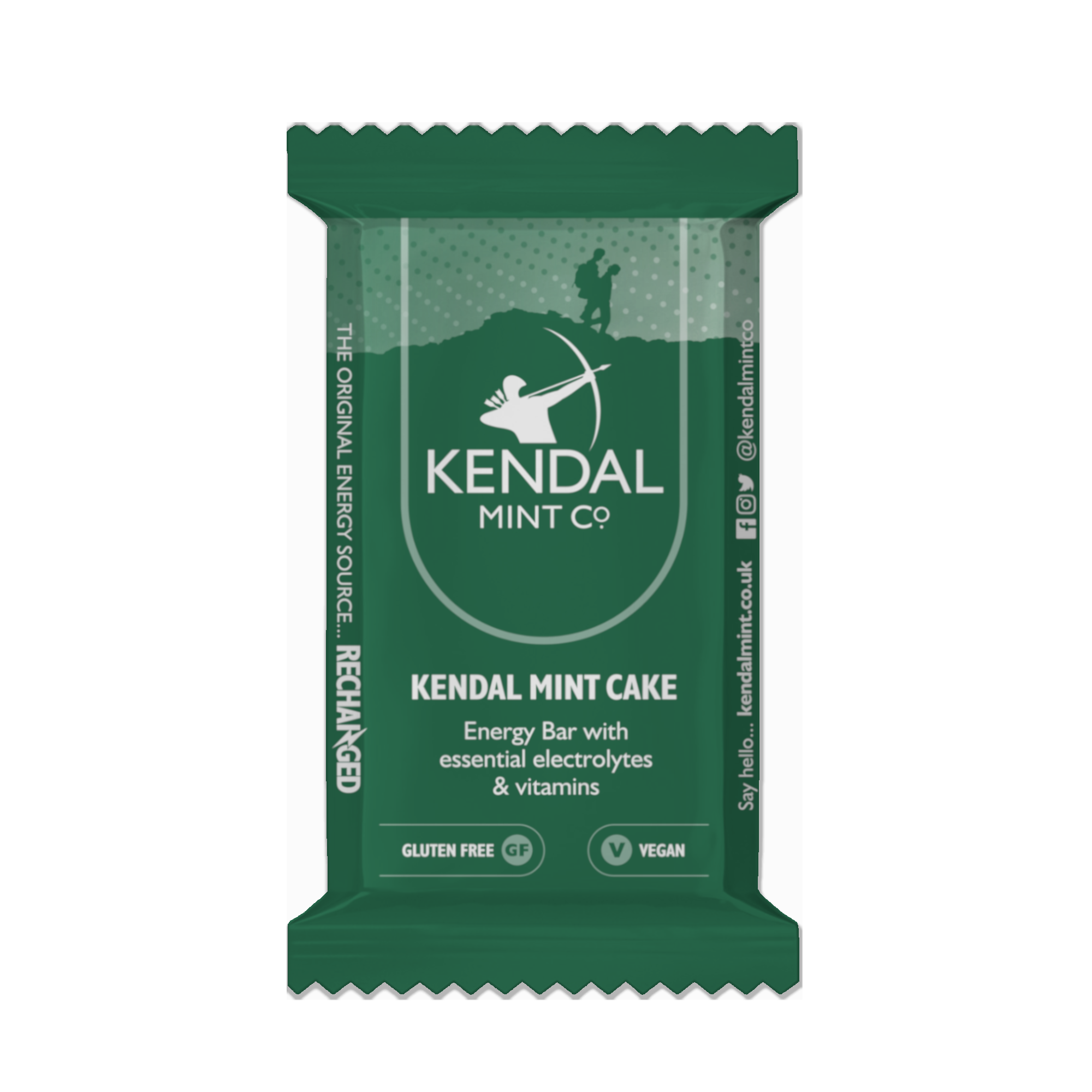 Kendal Mint Co® – wholesale Snack bar – KMC Energy Bar: Pocket-sized Kendal Mint Cake (35g)9