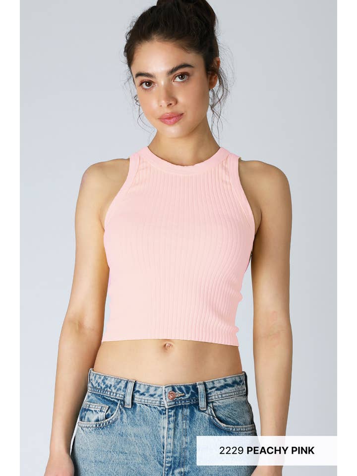 NIKIBIKI - Wholesale Tank Top - Women's - NS8325 - Wide Ribbed Tank Top