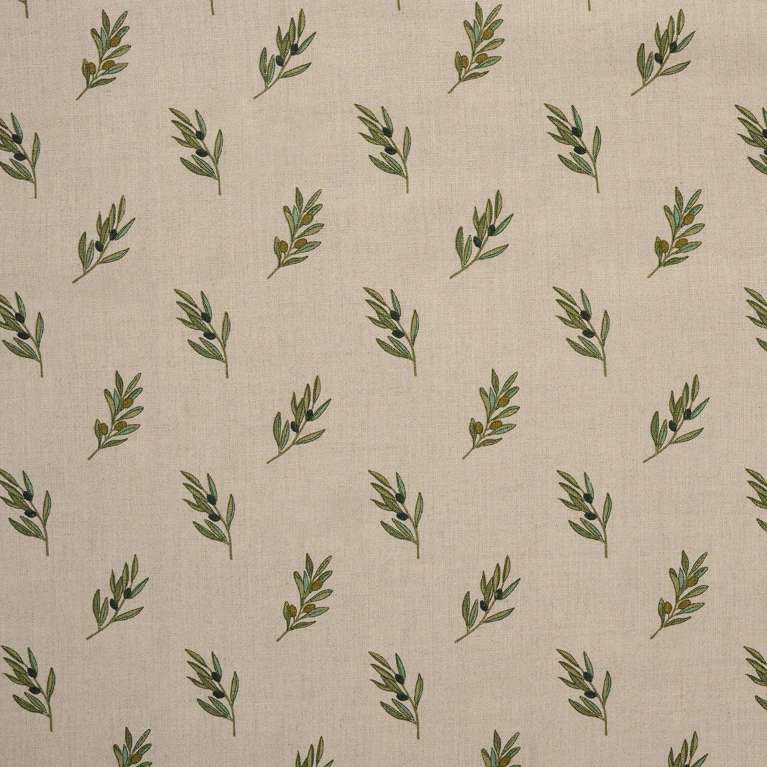 Sophie Allport - Wholesale Curtain - Olive Linen Fabric By The Metre1