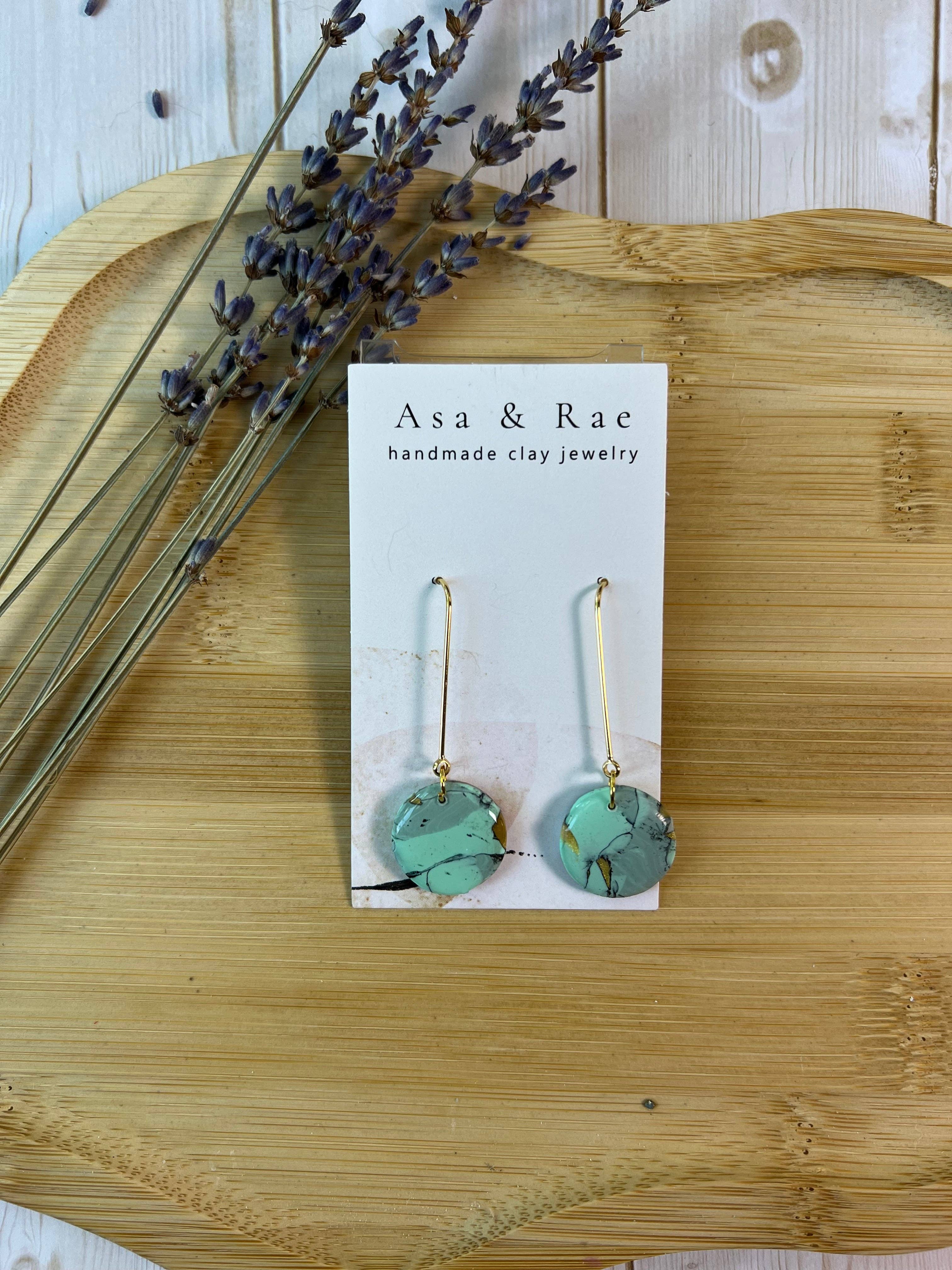 Asa&Rae - Wholesale Dangle Earrings - Circle Drop Dangle2
