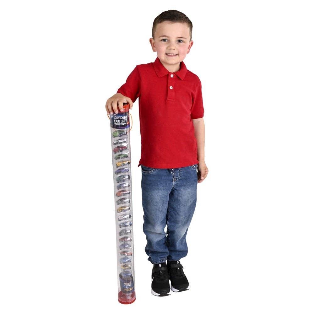 La Luna Bella - Toys - Wholesale Toy Car/Truck - Kids - DIE-CAST CAR TUBE SET 1:64 SCALE LLB Car Toys1