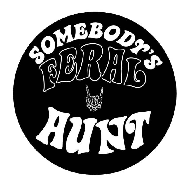 Sombody's Feral Aunt Spare Tire Cover for wholesale by Dirty Acres