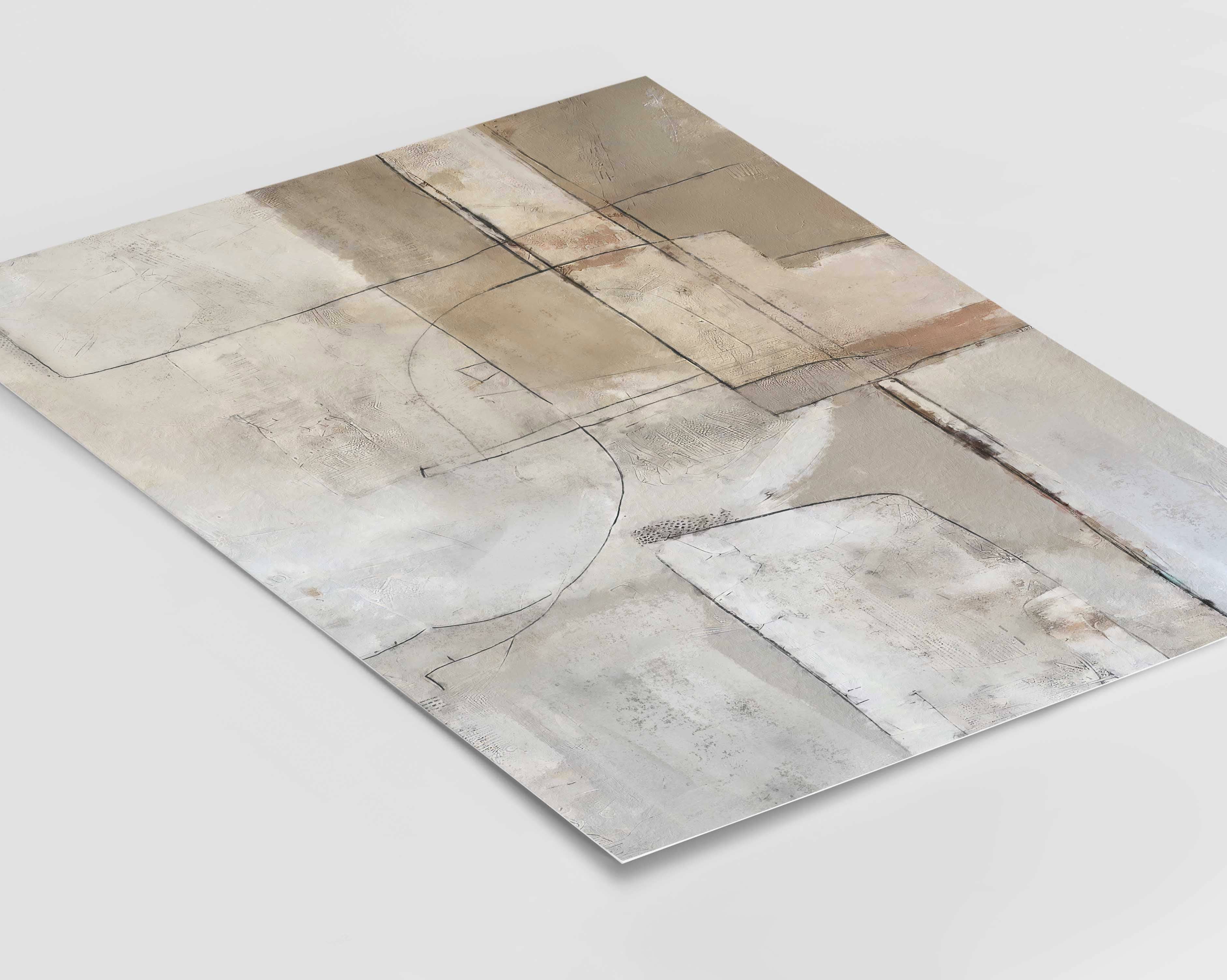 D'LUXE PRINTS - Wholesale Gallery Wall Set - Ashlie Abstract Set of 3 Prints4