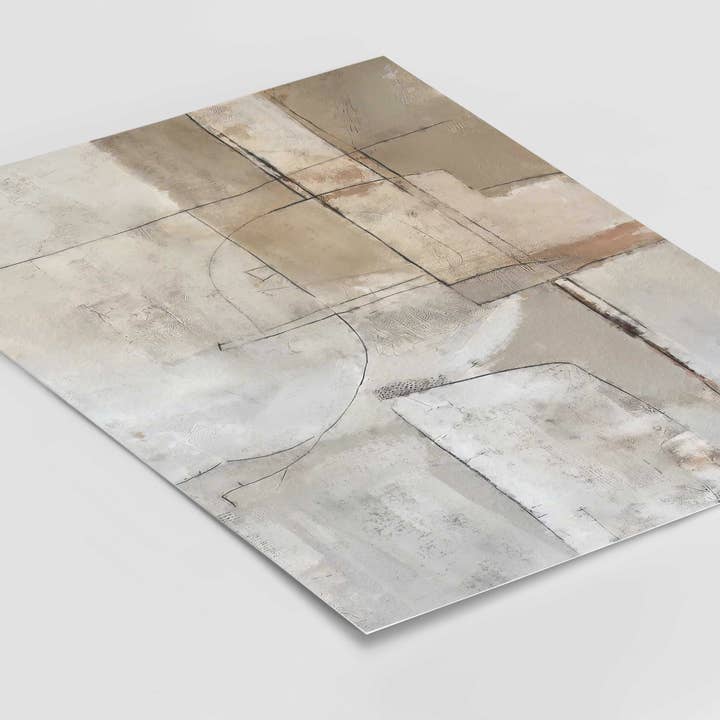 D'LUXE PRINTS - Wholesale Gallery Wall Set - Ashlie Abstract Set of 3 Prints4