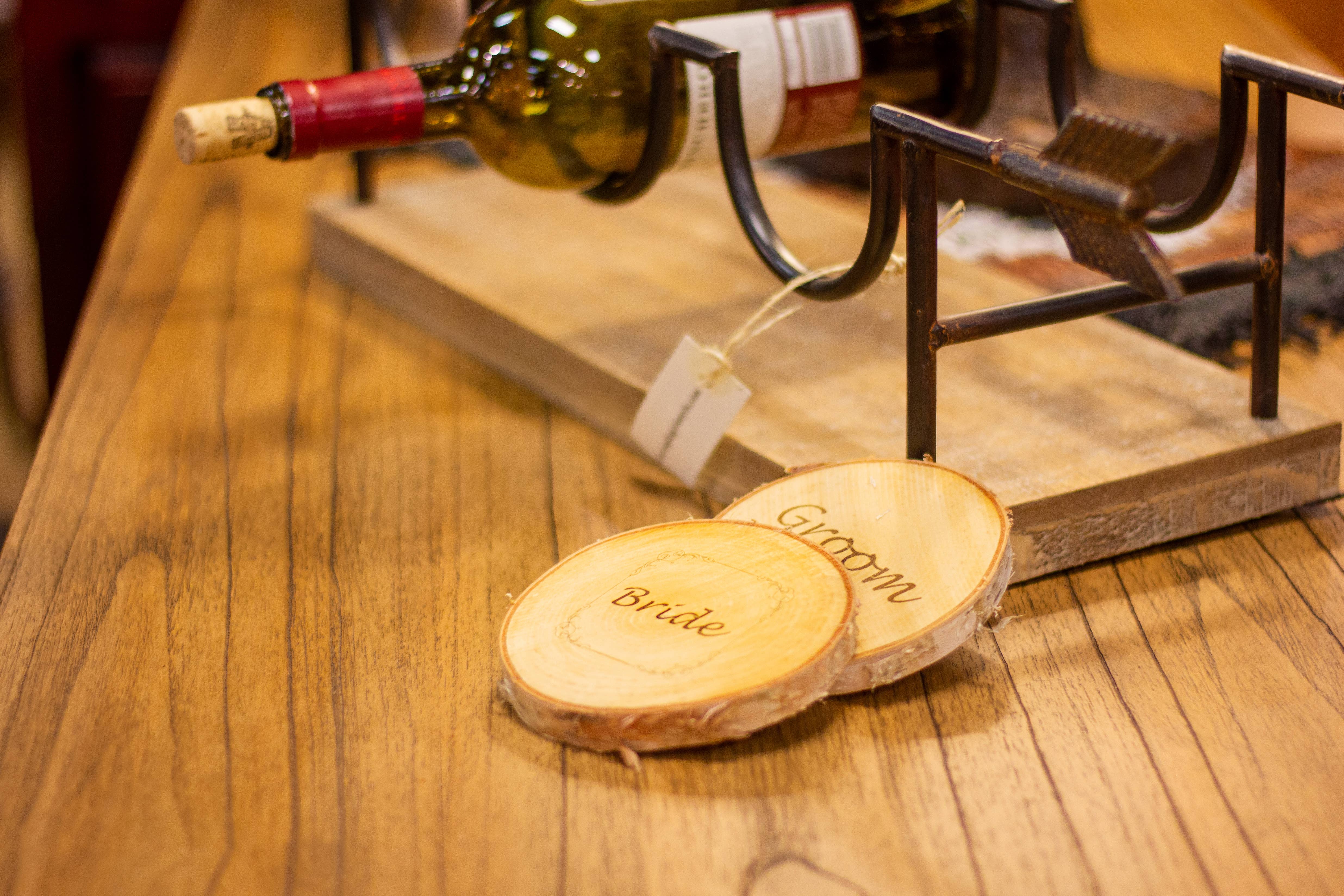 Winter Woods - Vente Sous-verre - Sous-verres en bouleau2