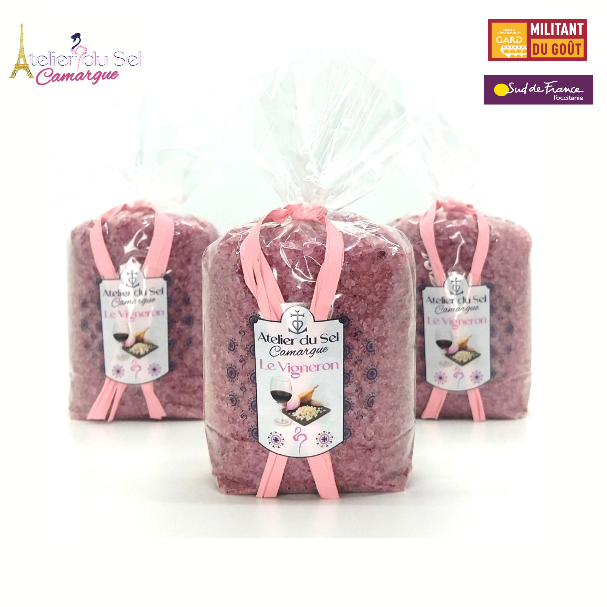 Atelier du Sel Camargue - Wholesale Salt - “Le Vigneron” salt - 300 gr3