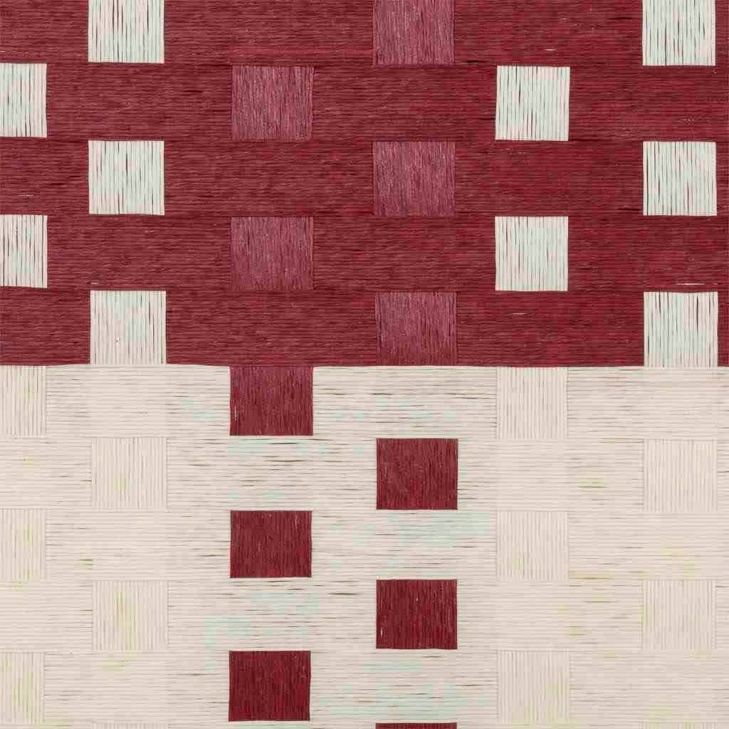 Creaciones Meng - Wholesale Room Divider - RED AND WHITE SCREEN 4 SHEETS 170x40h cm (x4)1