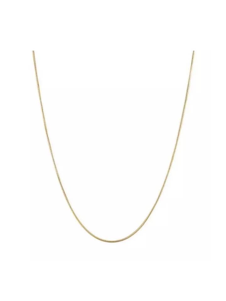 Tynd slange kæde Choker for engroshandel hos Bluumoon Collection