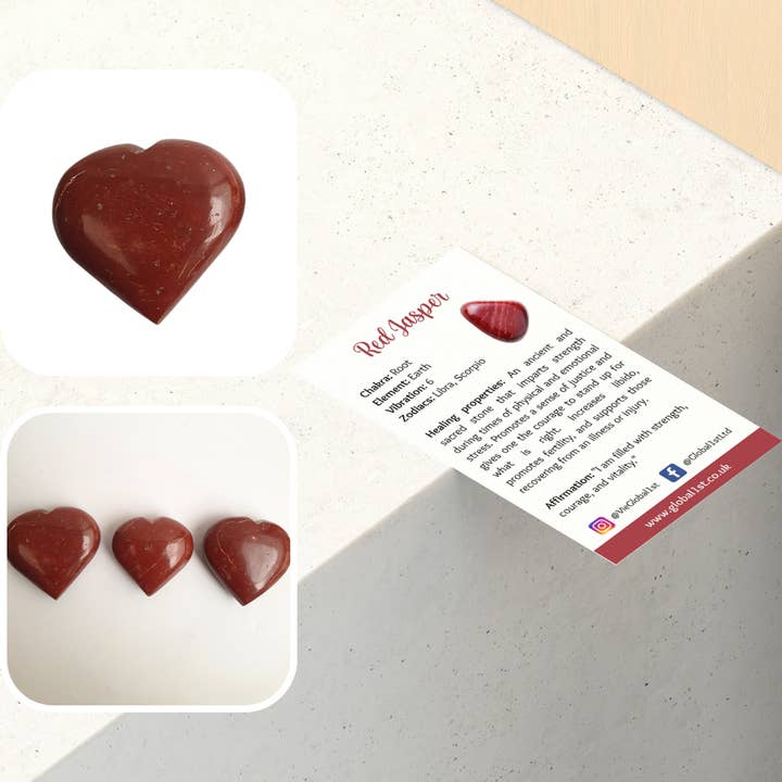 VIE – wholesale Spiritual stone/crystal – Crystal Heart, 5-7cm29