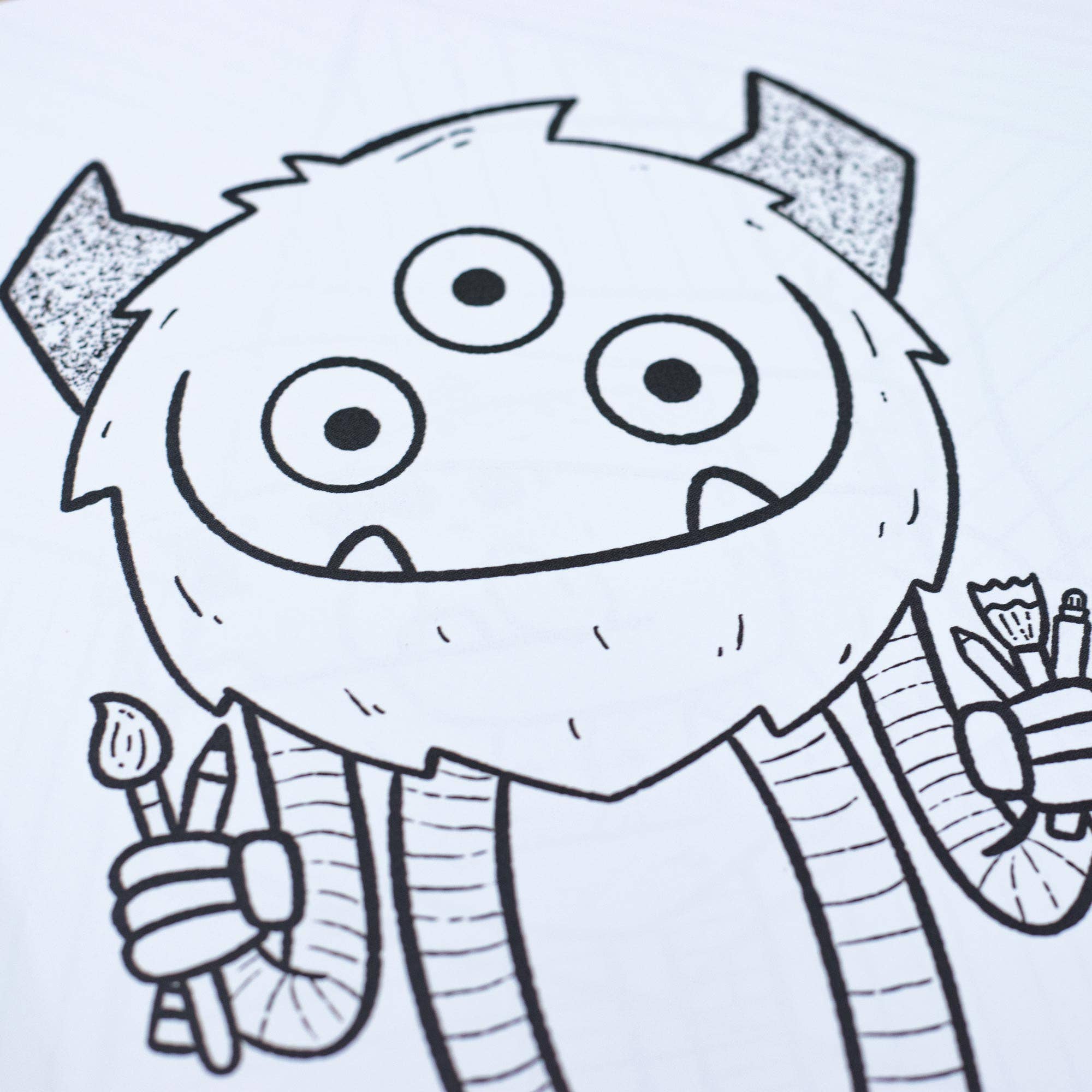 Hi, Hello There - Wholesale Coloring & Activity Book - Kids & Baby - Silly Monsters & Bigfoot Coloring Book - Fun for All Ages5