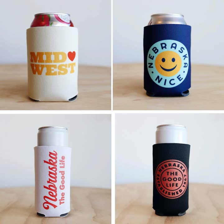 Heartlandia - Venta al por mayor Fundas para recipientes de bebida - Nebraska Nice koozie1