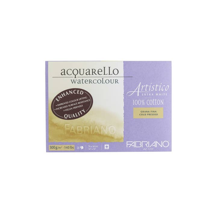 Chartpak, Inc. - Wholesale Sketchbook/Sketchpad - Fabriano Artistico Traditional White Watercolor Block27