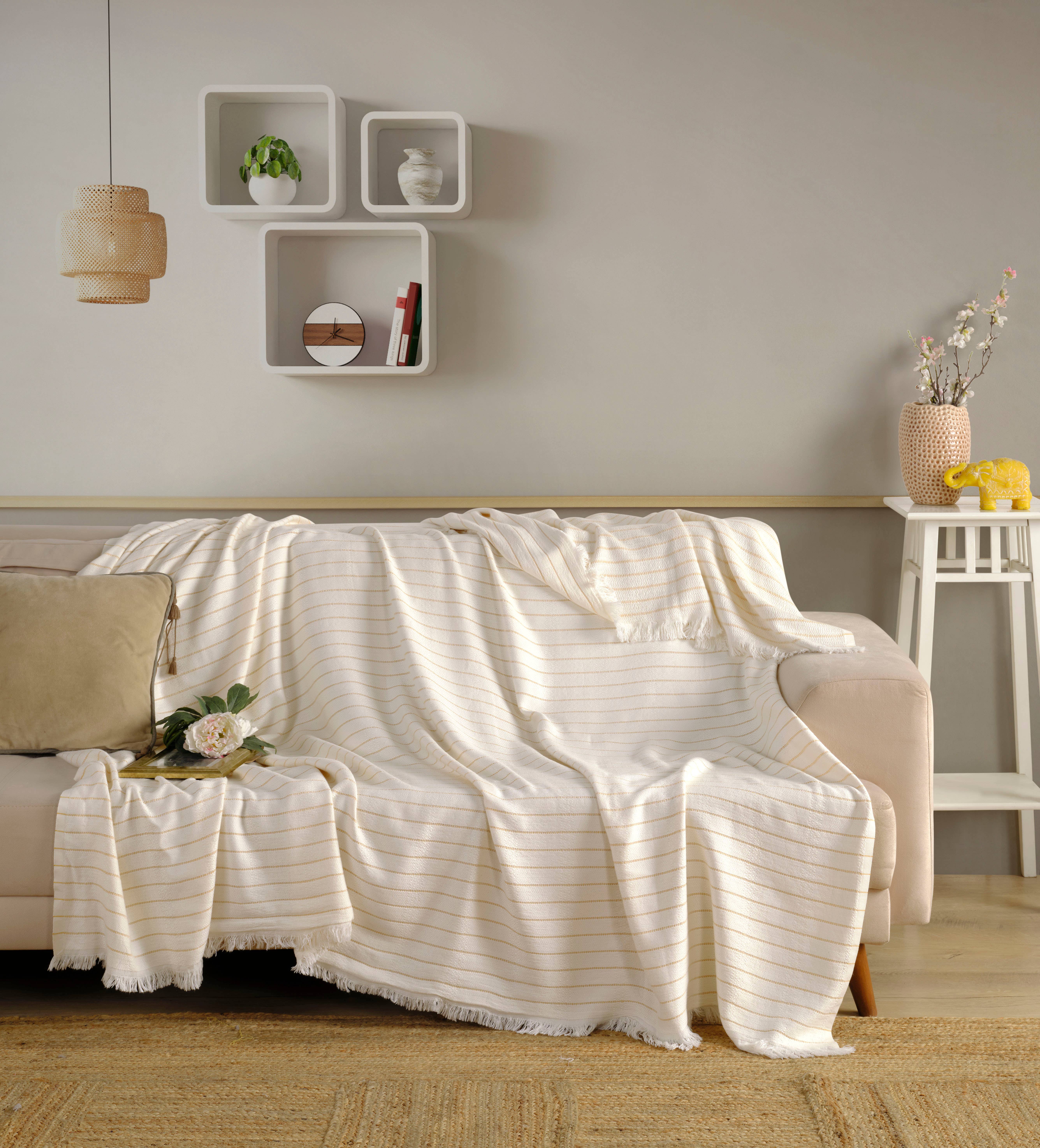 KAFTHAN - Wholesale Coverlet - Gocek Bamboo Coverlet & Throw |  Christmas Holiday Gift16