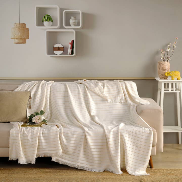 KAFTHAN - Wholesale Coverlet - Gocek Bamboo Coverlet & Throw | Christmas Holiday Gift16